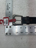 New Brown Genuine Leather Hired Hand Thread With Pendent 32” Belt #2620201 Z-20