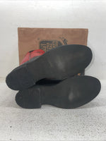 New Youth Red Dan Post Cowboy Boots. 3126 4. 22-60