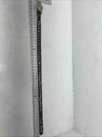 New Black Silver Blazin Roxx Genuine Leather Belt Large #N3518201 W-17