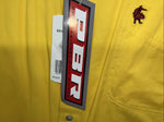 New Men’s Yellow Wrangler PBR Long Sleeve Button Up Shirt. Large P-62