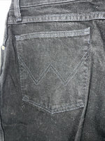 New Mens Cowboy Cut Black Wrangler Relaxed Fit Denim Jeans. 19/20x34 G-10