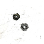 84 Suzuki LT185 OEM 16T Gear Position Indicator Gear Pair 25362-18900 AS39