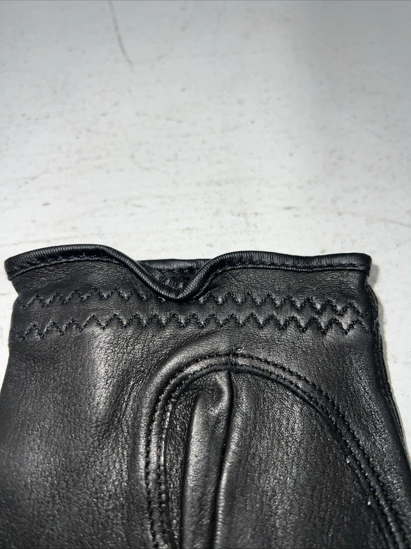 New Black Leather Show And Riding Gloves B-503
