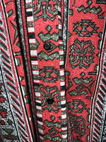 New Men’s Red Green Gunsmoke Button Up Long Sleeve Shirt. Medium I-33
