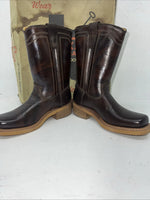 New Children’s Brown Texas Brand Cowboy Boots. C811 12.5 12 1/2 D. 24-108
