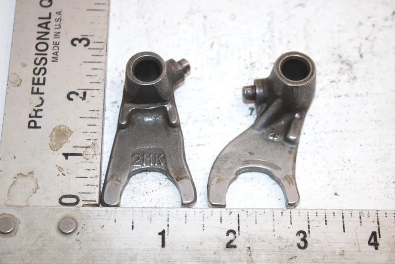 1996 Yamaha  Badger Yfm80h OEM Shift Fork Set 2MK-18511-00-00 AY14