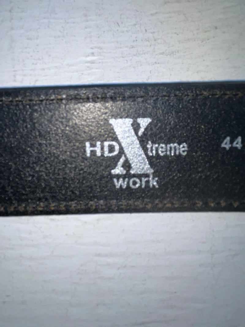 New Black Genuine Leather HD Xtreme Tooled 44” Belt #N2712801 NN-132