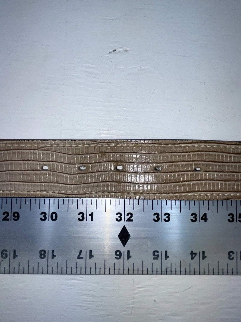 New Brown Genuine Leather Nocona Tooled 32” Belt #1981B JJ-44