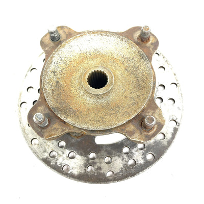 1993 Kawasaki Bayou 400 4x4 OEM Front Hub W/Rotor 49030-1116 AK32