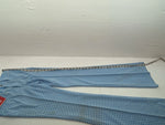 New Vintage Blue Checkered Lee Polyester Pants #2652644 VV-75