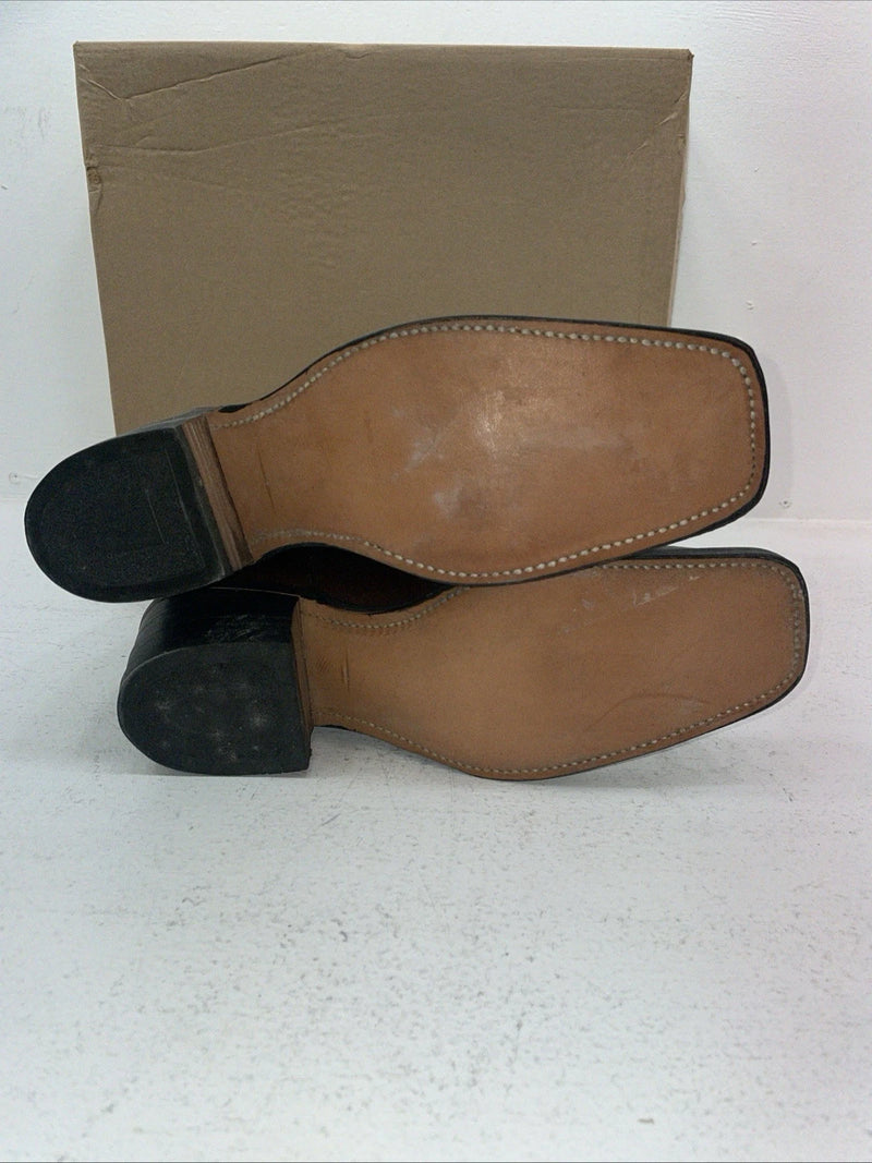 New Men’s Brown Texas Brand Cowboy Boots. M 311 9.5 9 1/2 B. 5-48