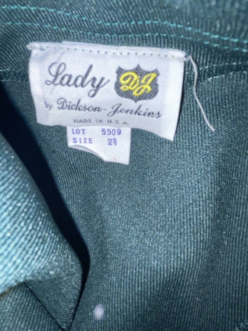 New Vintage Green Dickson Jenkins Polyester Pants #5509 3A-56