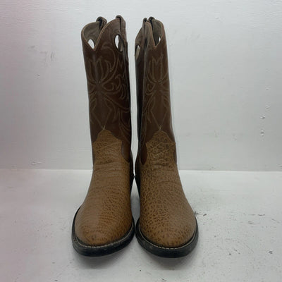 New Women’s Brown Texas Brand Cowboy Boots. 7744 10.5 10 1/2 B. 17-118