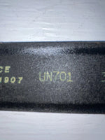 New Black Genuine Leather 34” Belt #UN701 JJ-51