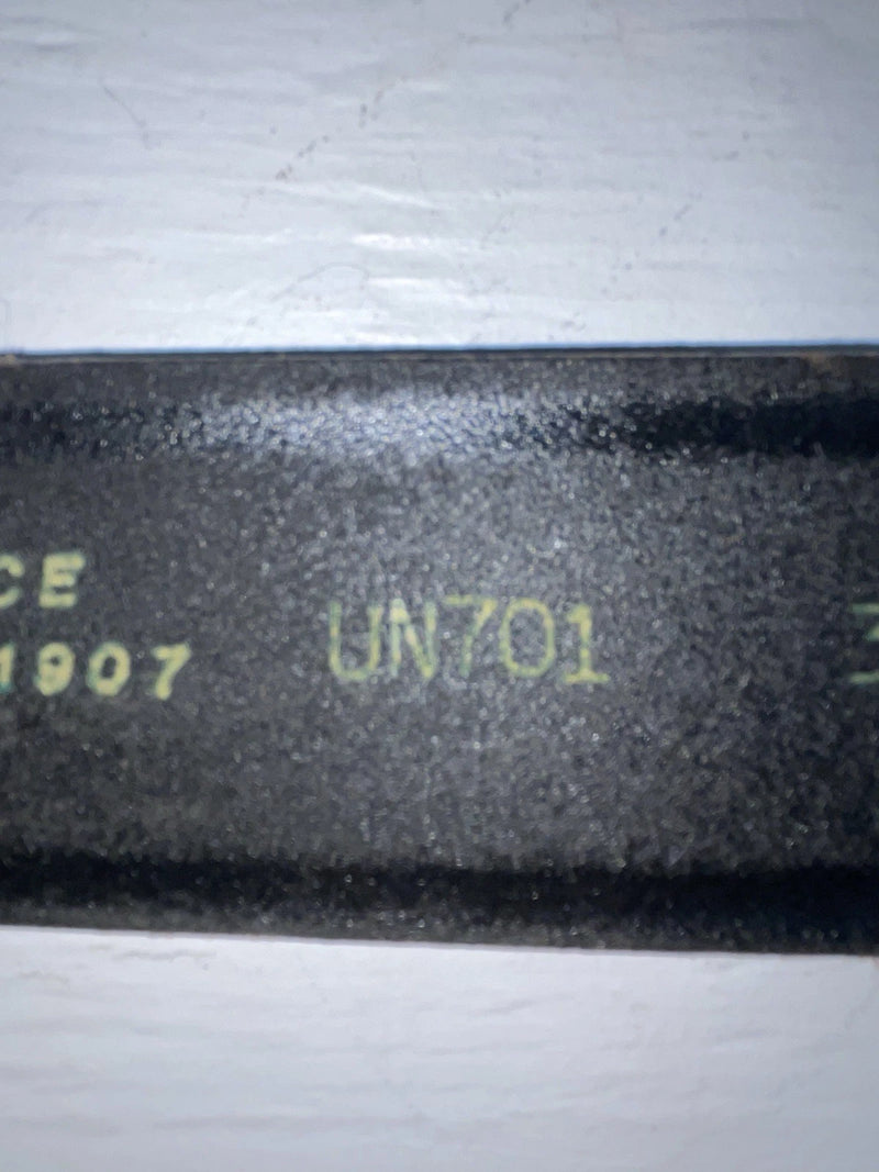 New Black Genuine Leather 34” Belt #UN701 JJ-51
