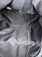 New Men’s Pioneer Wear Blue Plaid Suit Jacket 42L #12504 X-602 