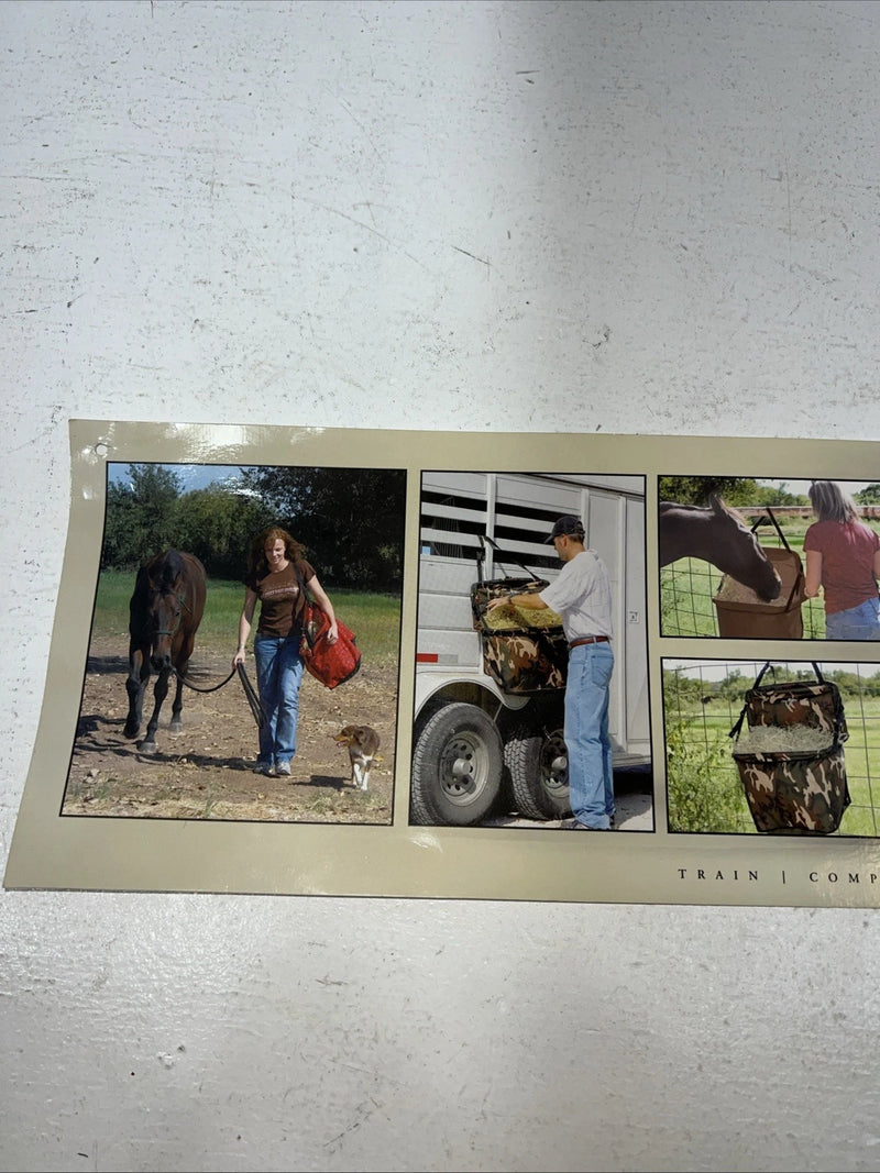New Camouflage Classic Equine Fold-A-Feeder Hay Bag #FAFCA08 HH-36