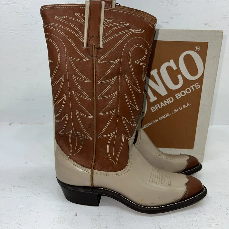 New Women’s Brown Texas Brand Cowboy Boots. 59 5.5 5 1/2 N. 20-86