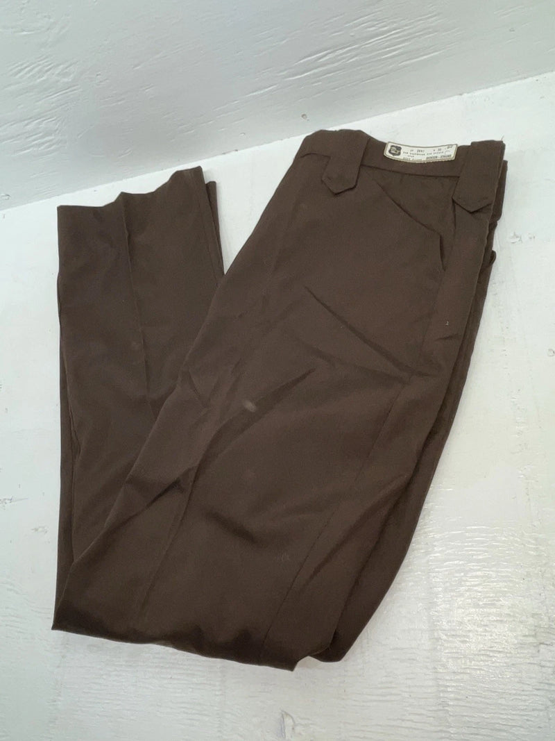 New Vintage Brown Dickson Jenkins Polyester Pants #2641 XX-71