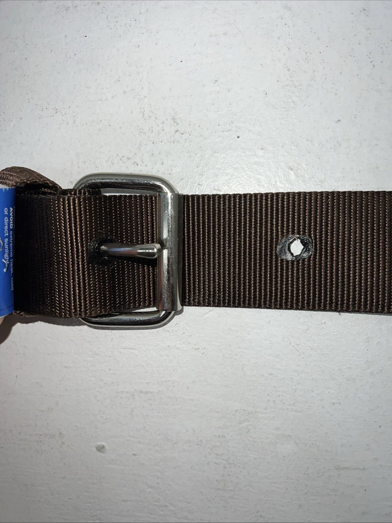 New Brown ABETTA nylon Back Flank Cinch Set #23412BR S-65