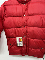 New Miller Red Women’s Puffer Jacket XS QQ-18 