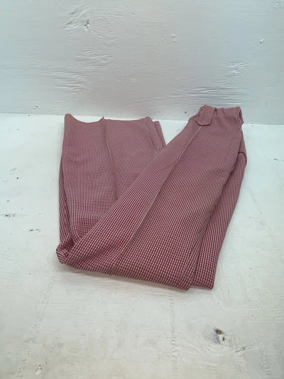 New Vintage Red Checkered Dickson Jenkins Polyester Pants #534 VV-71