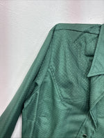 New Women’s Panhandle Slim Green Long Sleeve Pearl Snap Size 30 LL-58