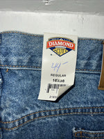 New Men’s Diamond Cut Regular Fit Denim Jeans. 18x36 J-13