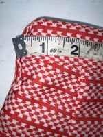 New But Age Red Checkered Panhandle Slim Polyester Pants #8042 VV-70