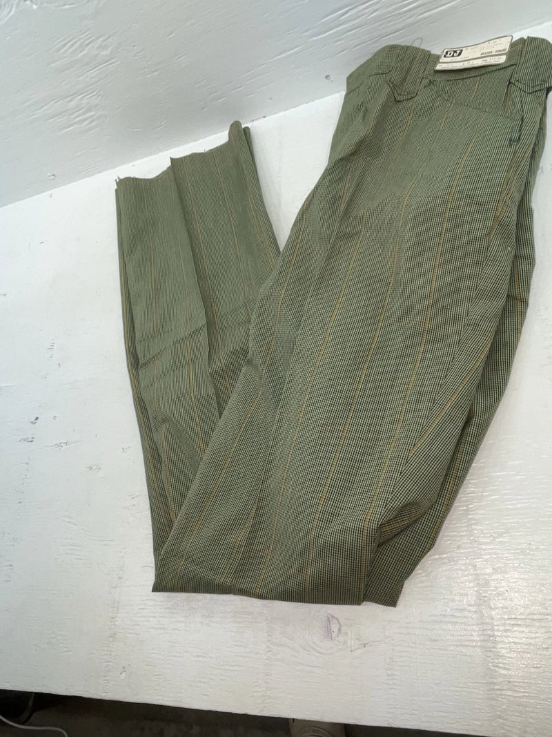 New Vintage Green Dickson Jenkins Polyester Pants #2211 XX-96