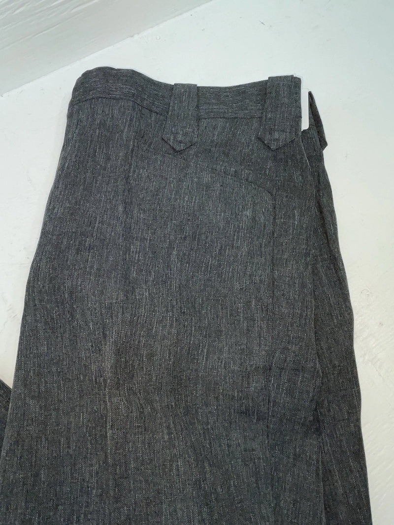 New Vintage Gray Circle S Polyester Pants #CP4776 XX-74
