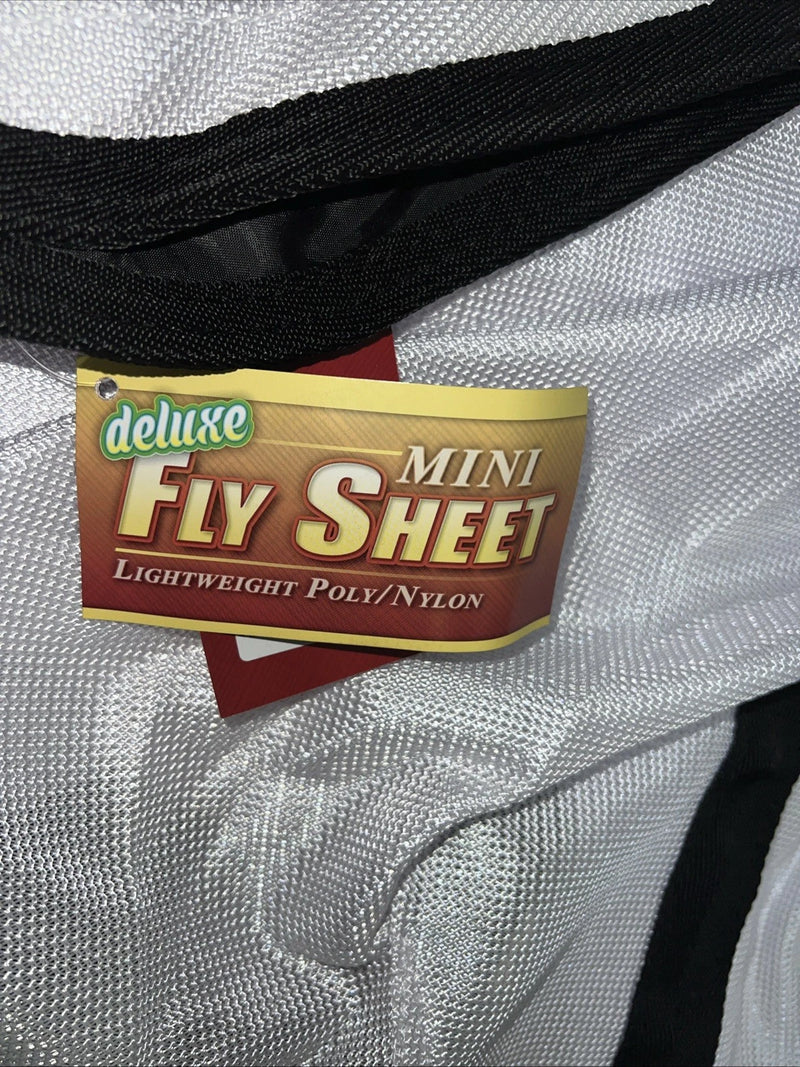 New Tough 1 Mini 44” White Fly Sheet #34-8011 LLL-56