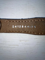 New Brown Genuine Leather Nocona 36” Belt #2412844 Z-117