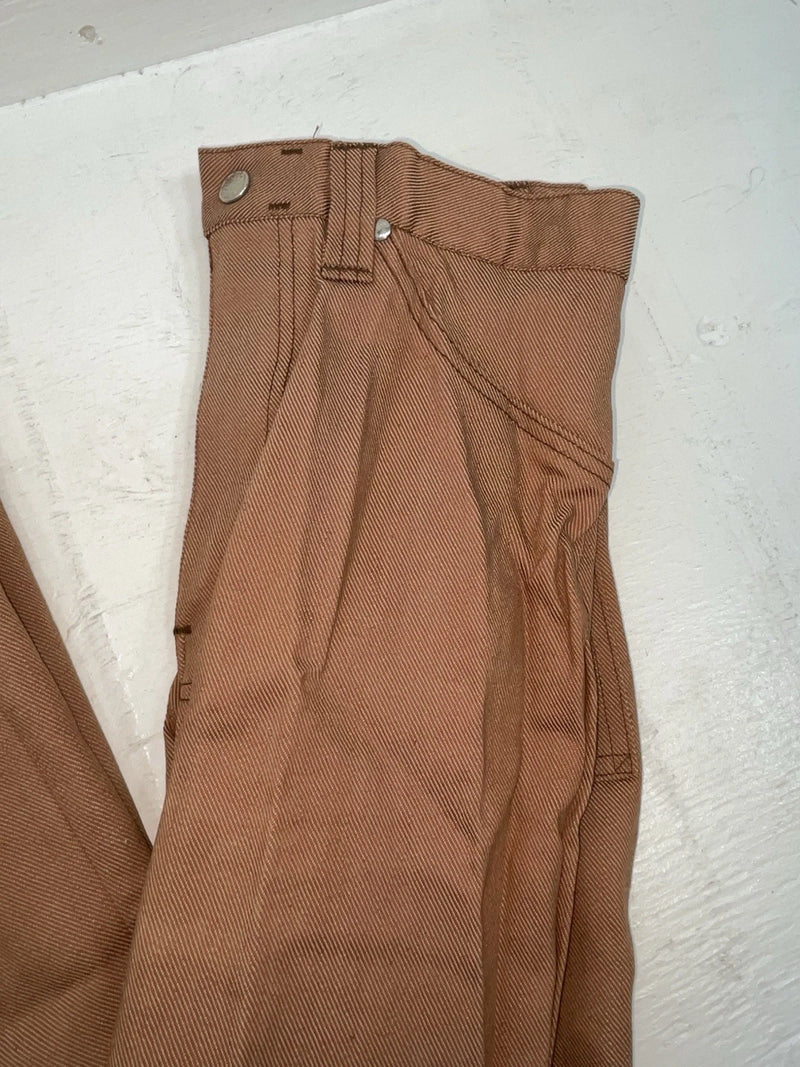 New Vintage Brown Karman Polyester Pants XX-62