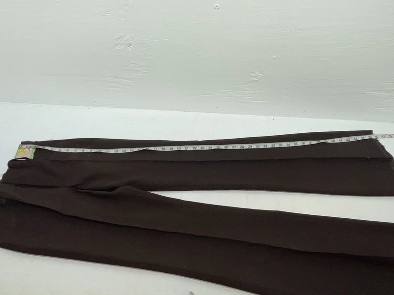 New Vintage Brown H Bar C Polyester Pants #MR477 SS-48
