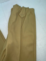 New Vintage Yellow Fenton Polyester Pants #310 VV-47