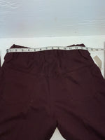 New Vintage Maroon Panhandle Slim Polyester Pants #84451 XX-35
