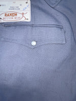 New Vintage Gray Ranch Polyester Pants #B1023 OO-13