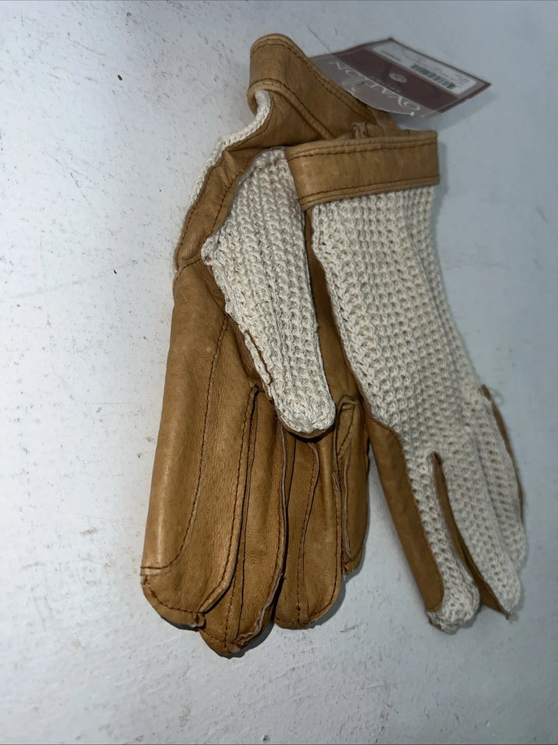 New Brown Ovation Ladies Sport Crochet Gloves #457455 DD-500