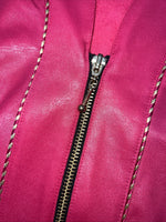New Women’s 1849 Authentic Ranchwear Pink Western Show Vest Large WW-63