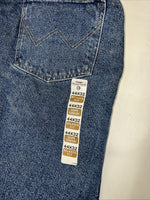 New Men’s Wrangler Rugged Wear Relaxed Fit Insulated Denim Jeans. 44x32 I-10