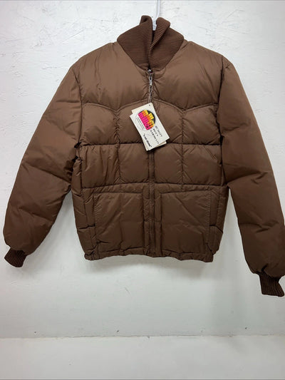 New Miller Brown Women’s Puffer Jacket Small RR-4