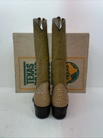 New Women’s Brown Texas Brand Cowboy Boots. 4685 8 M. 16-52
