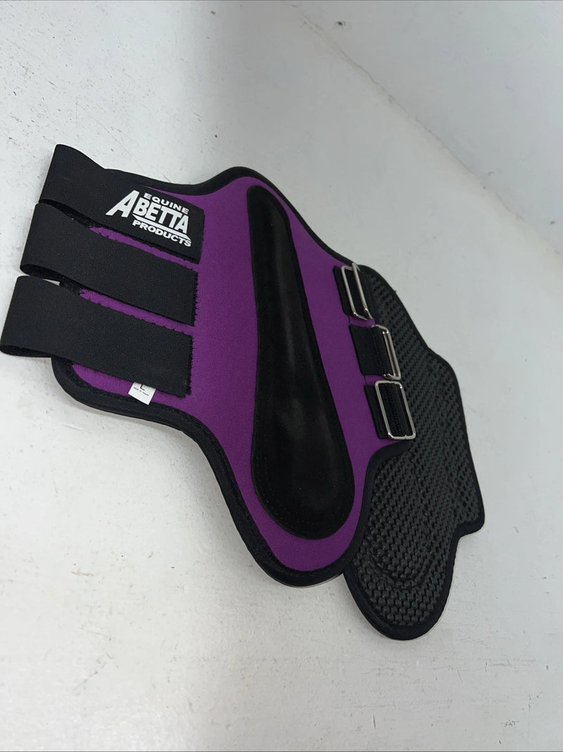 New Purple ABETTA English Splint Boots Large FF-31