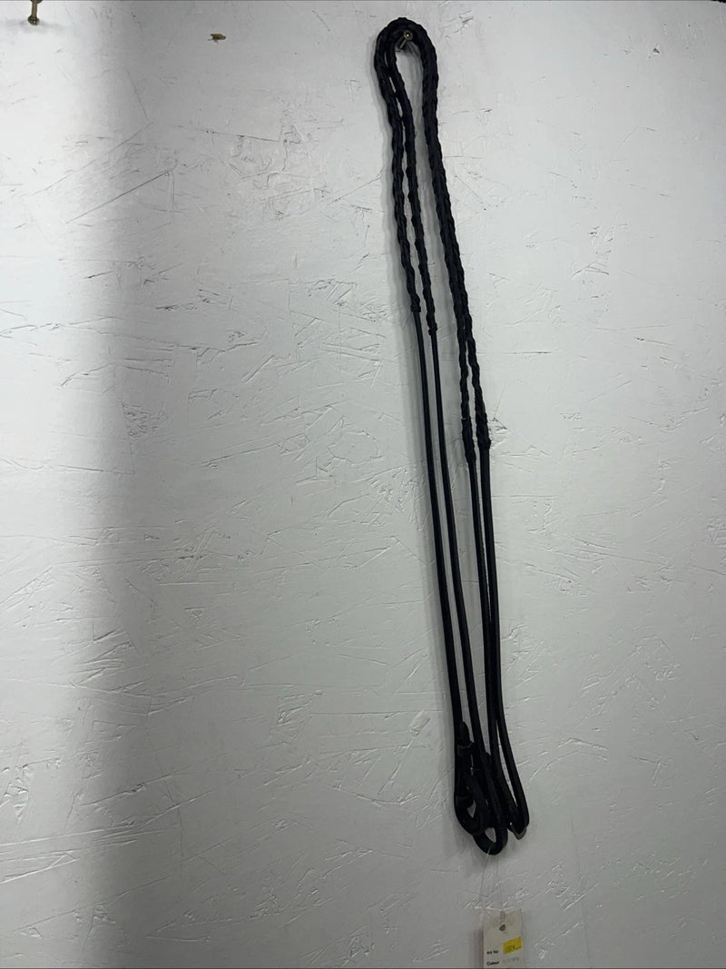 New Imperial Brown Genuine Leather Braided 3/8” English Reins #15024 Y-19