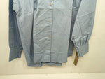 New Women’s Blue Cricket By The Creek Long Sleeve Button Up Shirt M 3B-100