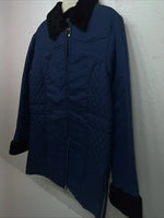 New Women’s Navy Bailey Long Puffer Jacket Medium QQ-20