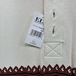 New Men’s Cumberland Brown Western Designed Short Sleeve Polo Shirt XL J-31