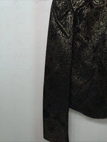 New Women’s Whitman Gold Long Sleeve Show Jacket Large #1717 UU-47