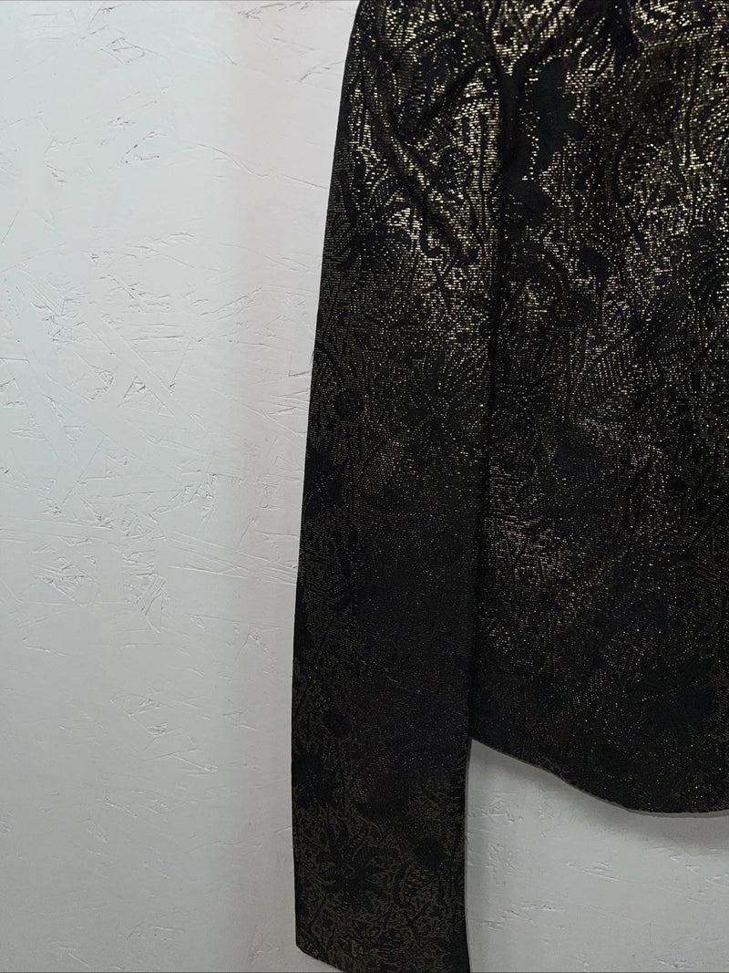 New Women’s Whitman Gold Long Sleeve Show Jacket Large #1717 UU-47
